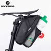 Panniers s rockbros mtb sela de bicicleta de bicicleta à prova de chuva Bolsa traseira de bicicleta de montanha traseira Pacote de bolsa de cauda 0201