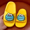 Slipper Kids Fashion Boys Blue Cartoon Dinosaur Śliczne kapcie 2022 NOWOŚĆ FOUTH SEARS COLL-Match Non-Slip Girl