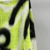 Maglioni da uomo Original Graffiti Design allentato Pullover Maglione di lusso in mohair di alta qualità Maglione di fascia alta Maglieria di marca famosa Unisex 230203