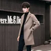 Men's Trench Coats 2023 Plus Cotton Thickened Korean Version Of The Body Long Windbreaker Coat Fur