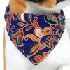 Vêtements de chien réglable chiot moyen triangulaire bandana collier mode animal cou écharpe accessoires pour chiens mascottes bandanas salive serviette