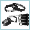 Jelly Glow Sport Sile Medical Alert Id Bracelets For Men Women Diabetes Serious Illness Emergency Remind Stainless Steel Engravable Otlpf