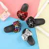 Slipper Summer bow sandals and children's soft bottom non-slip slippers wear