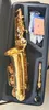 Лучший качество золотистого альт-саксофона YAS-62 Япония бренд альт-саксофон E-Flat Music Instrom