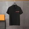 Designer di lusso nero Polo Tees Polo da uomo T-shirt estiva moda Casual uomo Giacca fascia alta Primavera manica corta magliette Felpa pullover abbigliamento uomo