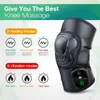 Leg Massagers Electric Heating Knee Brace Massager Elbow Leg Joint Support Therapy Arthritis Relieve Pain Wrap Thermal Knee Pad Massage Device 230203