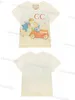 T-Shirts Baby Designer Kid Tshirts Summer Girls Boys Fashion Tees Crianças Crianças Tops Casuais Letras Impressas T Shirts marcas de luxo 4 Cores tops