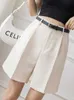 Women's Shorts Women Summer Casual New Arrival 2022 Fashion Korean Style All-match High Wasit Ladies Elegant Tailored Short Pants W1074 Y2302