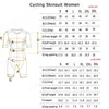 Racing sets Pro Women's Cycling Triathlon Skinsuits Breattable Long Sleeve Dress One Piece Bike Clothes Jumpsuits Ciclismo Feminino