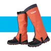 Polainas 1 par de cubiertas de nieve de invierno Legging Gaiter para Unisex al aire libre impermeable viaje escalada Camping bota zapato nieve polaina protección 230203