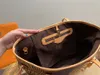 Klassieke draagtas Mode lederen handtassen Vrouwen Hoge capaciteit stippen Composiet Winkelen Schoudertassen met portefeuilles Crossbody tas