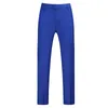 Mens Pants Yasuguoji Pure Color Business Ockupation Slim Fit Dress Office Byxor Formell kostym Casual For Men 230203