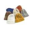 Beanie/Skull Caps Autunno Inverno Uomo Donna Cappello lavorato a maglia Skl Berretti Candy Color Lady Spessi cappelli caldi Drop Delivery Accessori moda Dhuw4