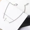 Braccialetti di fascino Ihues Fashion Jesus Cross Bracciale Femmina gioielli geometrici coreani Accessori semplici per gli uomini regalo per la fidanzata uomini