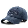 Berretti da baseball Berretto da baseball unisex all'ingrosso Cappello da papà in cotone lavato Cappelli vintage per uomo Lettera Ricamo Snapback Donna