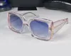 Women Rectangle Sunglasses Black/Gold Grey Gradient Lens Women Deisgner Sunglasses UV Protection Eyewear with Box