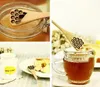 Quality Wood Creative Carving Honey Stirring Honey Spoons Honeycomb Carved Honey Dipper Kitchen Tool Flatware Accessory