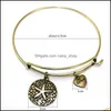 Bangle Selling Starfish Cross Wire Bracelet For Women Fashion Cute Jewelry Gift Mother Girl Sister Diy Wholesale Rose Drop Delivery Otcjy