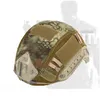 Taktisk hj￤lmt￤ckning Airsoft Paintball Accessories Combat Uppgraderad snabb ER MH PJ Bashoppstil f￶r jaktutrustning Equi DH9GC