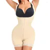 Damesvormers 2023 Shapewear vrouwen full body shaper bodysuit taille open crotch corset trainer vormen ondergoed postpartum herstelschede