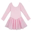 Girl Dresses 2023 Cute Girls Ballet Dress For Children Dance Clothing Kids Costumes Leotard Dancewear 2-12Y