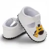 Erste Wanderer Sommer Baby Schuhe Kinder Junge Mädchen Nette PU Weiche Sohle Anti-rutsch Cartoon Tier Krippe Gehen