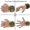 Handgrepen draagbare handgrijper siliconen vinger expander handgreep polssterkte trainer vingeroefenaar weerstandsbanden fitness 230203