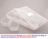 Storage Bottles Kinds Plastic Fresh-Keeping Box With Lid Food Prep Container Sealed Refrigerator Kitchen Reusable Organizer