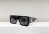 Oversized Big Glasses Sunglasses for Men Black Yellow Lenses Designer Sunglasses UV400 Protection Eyewear with Box257G