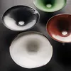 Bowls Japanese Retro Tableware Handmade Stoare Soup Bowl Ceramic Fruit Snack Plate Household Rice Noodle Salad Dinnerware