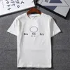 Mens Designer Clothing Famous t Shirt Letter Print Round Neck Short Sleeve Black White Fashion Men Women Shirts S-3xl 4xl2s05