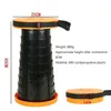 Camp Furniture Simple Stool Collapsible Retractable Stools Folding Telescoping Camping Seat Max Load 300kg