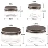 Storage Bottles 1pcs Multiuse Clear Plastic Jar And Lids Empty Cosmetic Containers Makeup Box Home Travel Bottle Food