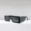 نظارة شمسية أصفر أصفر أسود للنساء إطار كبير للنظارات الشمسية مصمم نظارات شمسية UV400 مع صندوق