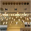 Chandeliers G4 Famous Brand Led Crystal Glass Ball Pendant Meteor Rain Ceiling Light Meteoric Shower Stair Bar Droplight Chandelier Dhukk