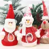 Christmas Decorations Gift Fabric Apple Bag Kids Snowman Pocket Xmas Decoration For Tree Ornaments