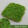 Dekoracyjna symulacja symulacji mchu sztuczna mata roślinna fałszywe rośliny mikro krajobraz Model DIY Home Lawn Dekoracja mini akcesoria ogrodowe
