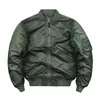 Giubbotti da uomo Pilota da uomo Colletto alla coreana Cappotto militare da moto Primavera inverno imbottito Casual Bomber maschile 4XL 5XL 230203