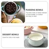 Kommen kom keramische soep pudding porcelain dessert serveren ramen handgreep handgrepen noedels salade multipurpose aardewerk graanbekers bekers