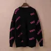 New Balencaigaity Designer Sweater Sweater Women Sweater Sensters Round Neck Pullover Letter