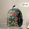 Новый Coabag Print рюкзак в стиле стиль модные мужчины дизайнеры Rose Rose Rackpack кожаная дизайнерская сумка Back Pack Женщины пакеты на плечо сумочка школьная книга сумки 230129