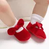 First Walkers Spring Autumn Born Baby Girls Shoes Bowkont Princess Soft Sole Non-slip Toddler Girl Walker