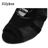 Sexy Fashion Eilyken Dance Women Shoes Very Light Comfort Quality High Heels Open Toe Dancing Sandals Woman s Size e