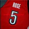 Custom Men Youth women Vintage Jalen Rose Mitchell Ness 04 05 College Basketball Jersey S-4XL 5XL custom any name number jersey