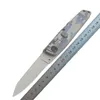1 pièces G2302 couteau tactique automatique 440C lame de revêtement en titane Nylon Plus poignée en Fiber de verre Camping en plein air EDC couteaux de poche