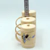 Mugs Chinese Style Plum Flower With Handle & Lid Cup Bamboo Tea For Travelling And Gift Craft