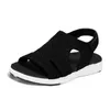 Sandalet 2023 Kadın Meyh Açık Ayak Tip Rahat Renk Slip-Slip-Slip-Slip-Sweet Dış Mekan Plajı Kadın Ayakkabı Moda