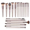 Makeup Tools 22 PCS Makeup Brushes Champagne Gold Premium Syntetic Concealers Foundation Powder Eye Shadows Makeup Brushes 230203