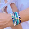 Strand pärlstav strängar bohemiska tila armband för kvinnor mode handgjorda miyuki pärlor armband lyckliga stretch smycken bijoux pulseras 2023