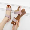 Sandals Women's Summer Large Wedge Heel Fashion Roman Fairy Report For Women